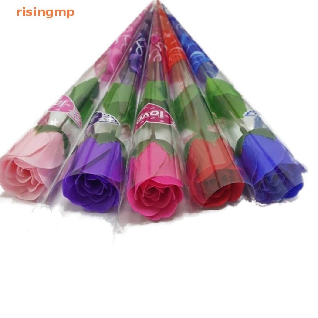 Set 5 Xà Phòng Hình Hoa Hồng Làm Quà Tặng Cho Bạn Gái