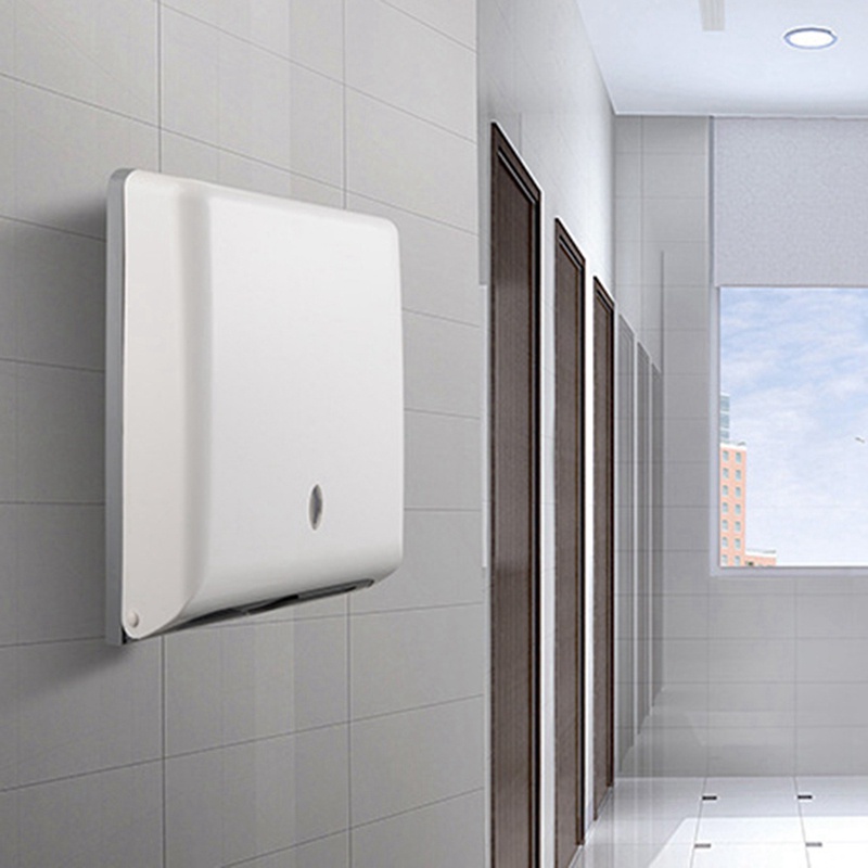 1 Hộp Đựng Khăn Giấy Gắn Tường Z Gấp Được Cho Phòng Tắm / Nhà Vệ Sinh / Cửa Hàng / Văn Phòng