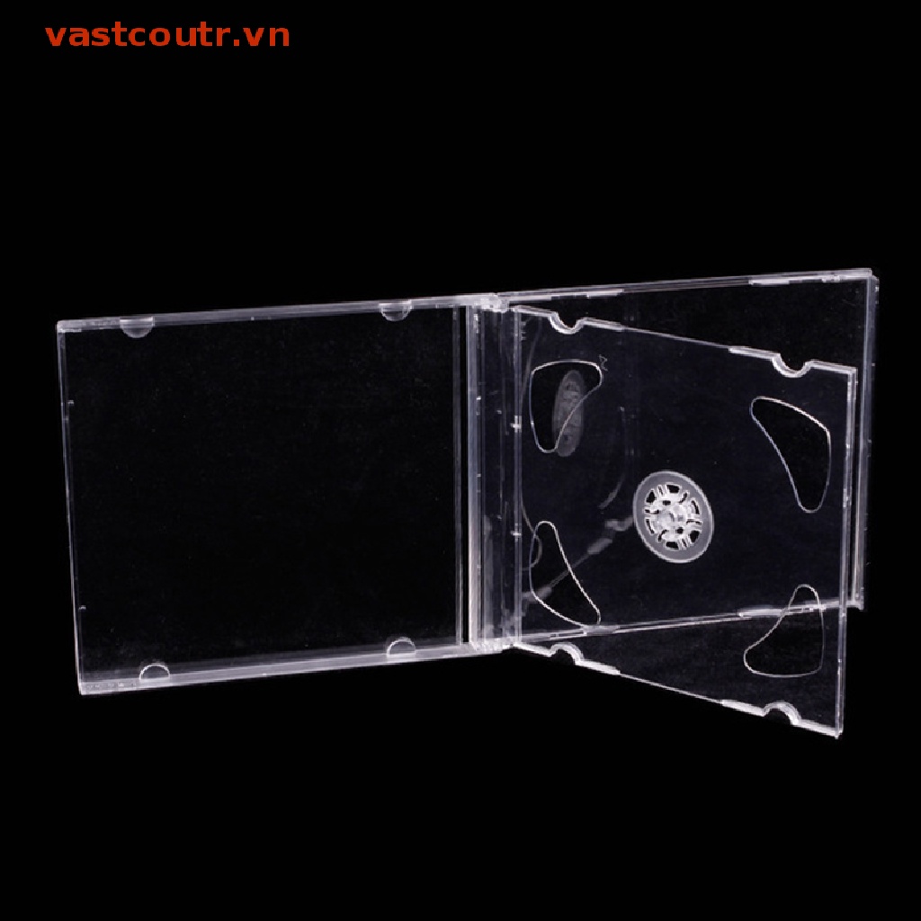 Hộp Đựng Đĩa CD DVD Trong Suốt Siêu Mỏng Tiện Dụng