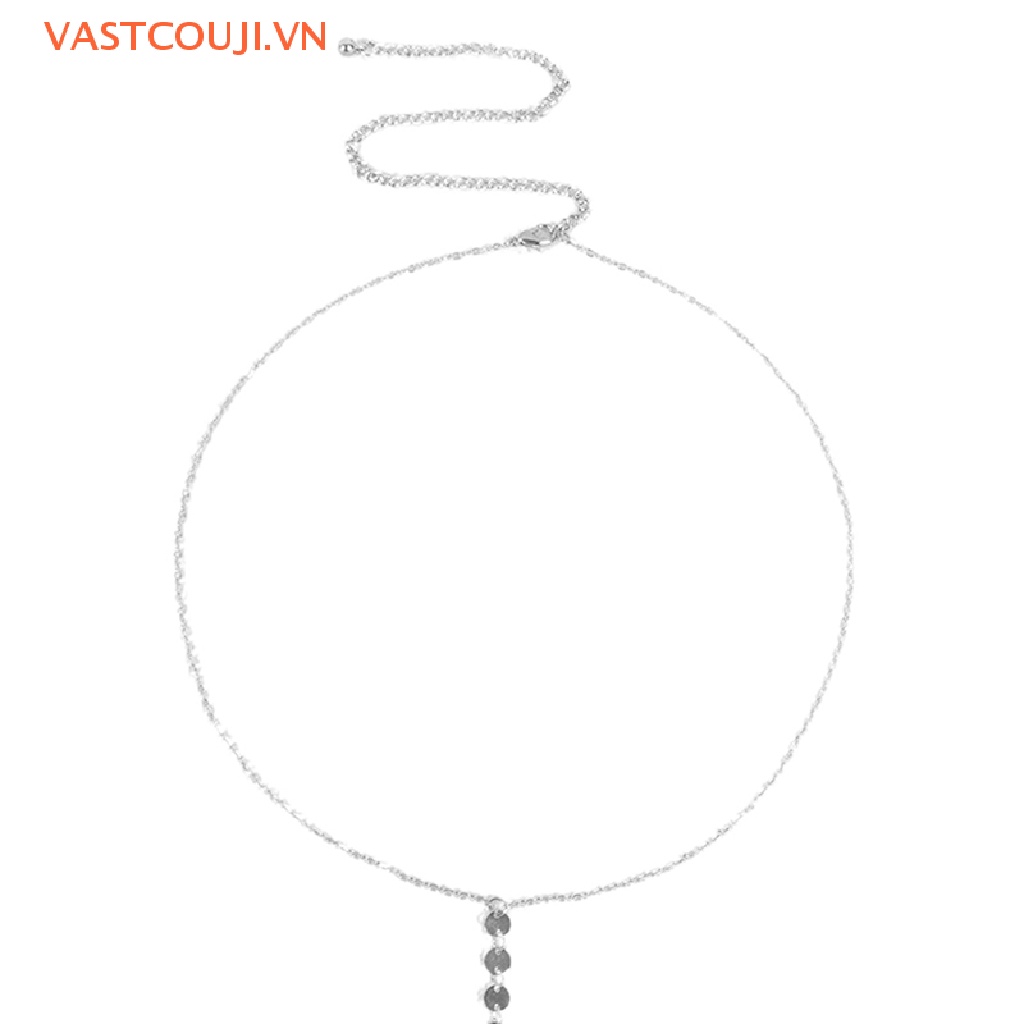 Chuỗi Xích Đeo Hông / Ngực Đính Kim Sa Thời Trang Đi Biển Quyến Rũ Cho Nữ