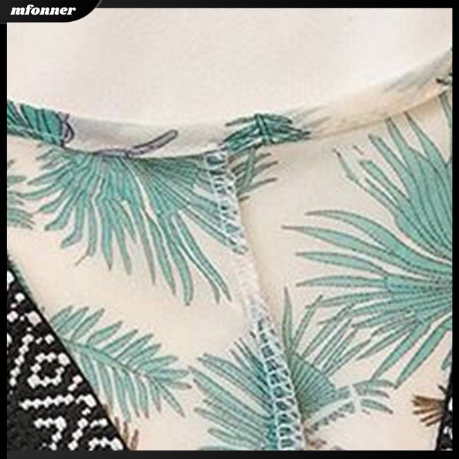 Áo Chiffon Cổ Chữ V In Họa Tiết Thời Trang Cho Nữ