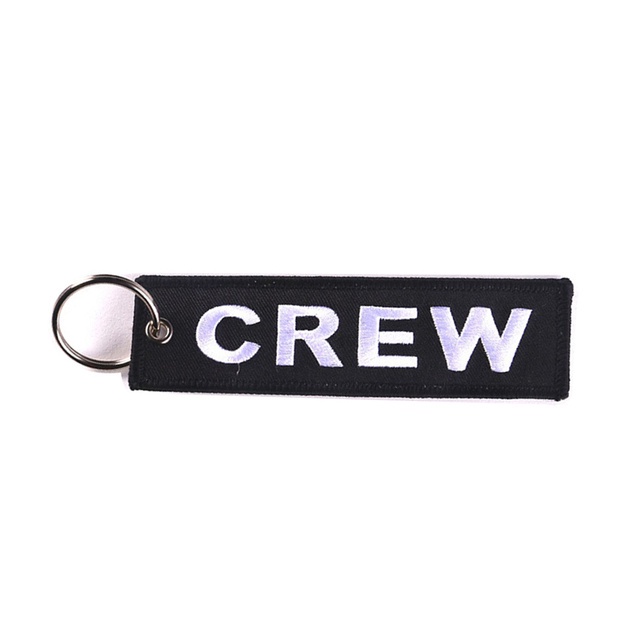 1 Móc Khóa Thêu Chữ Remove Before Flight Thời Trang Cá Tính