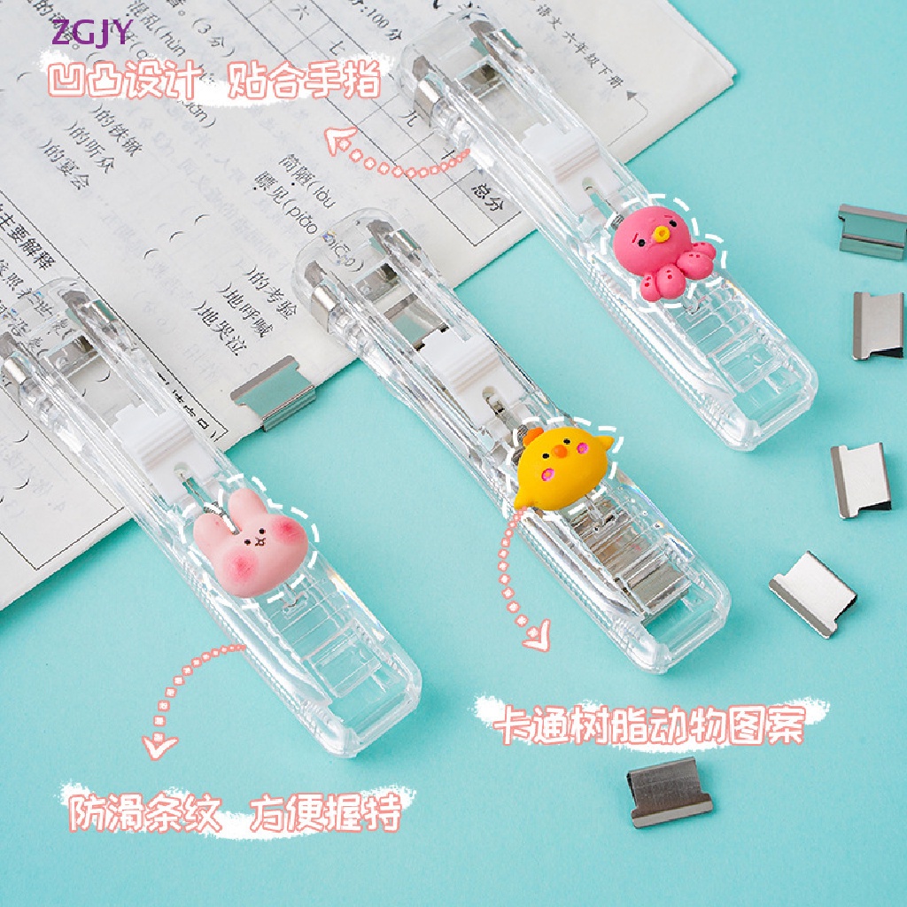 1 Kẹp Cố Định Giấy Thiết Kế Hoạt Hình Dễ Thương Mới