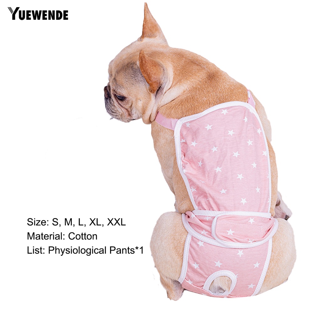 Quần Tã Lót Sinh Lý Mềm Mại Có Thể Giặt Sạch Dành Cho Thú Cưng