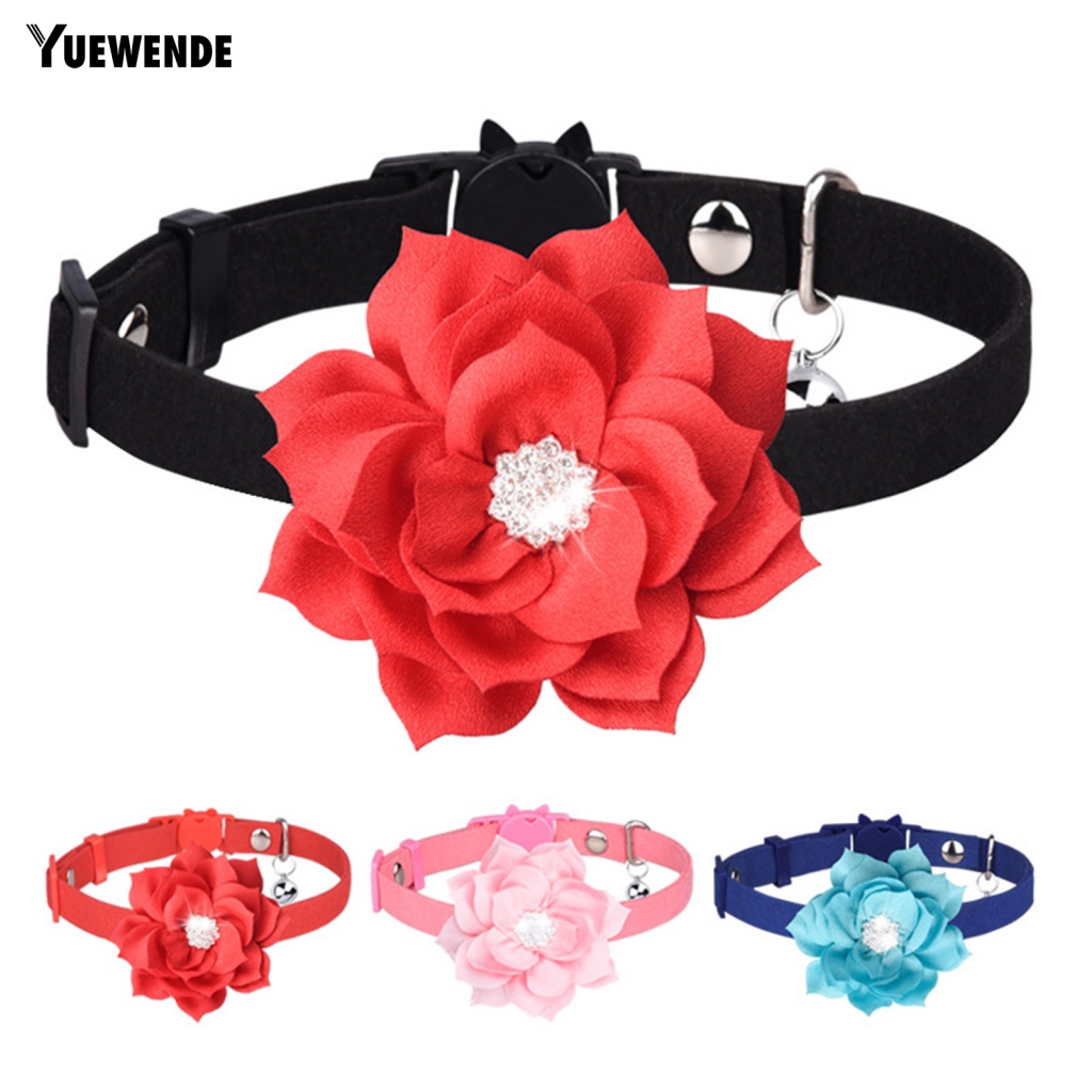 Vòng Cổ Mềm Mại Có Thể Điều Chỉnh Gắn Chuông Dành Cho Thú Cưng