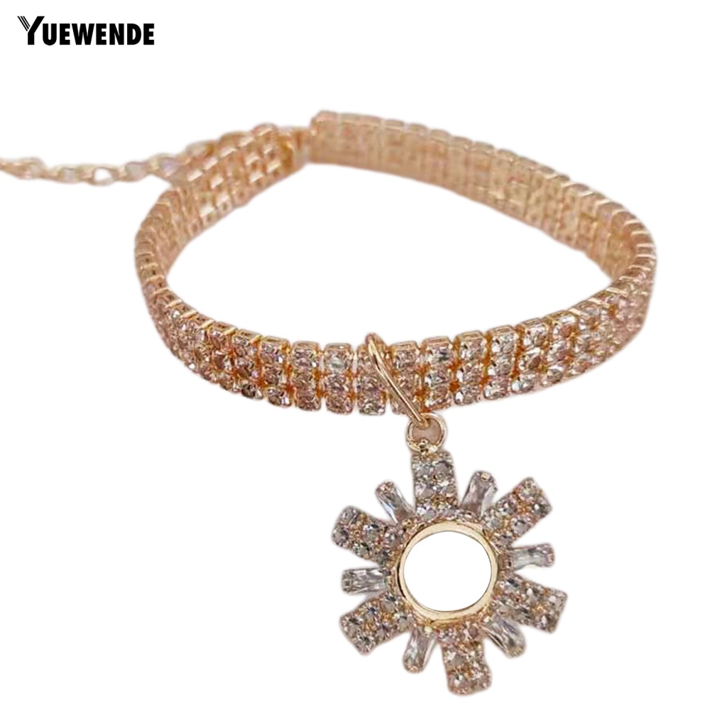 Vòng Cổ Thú Cưng 2 Màu Bóng Thanh Lịch