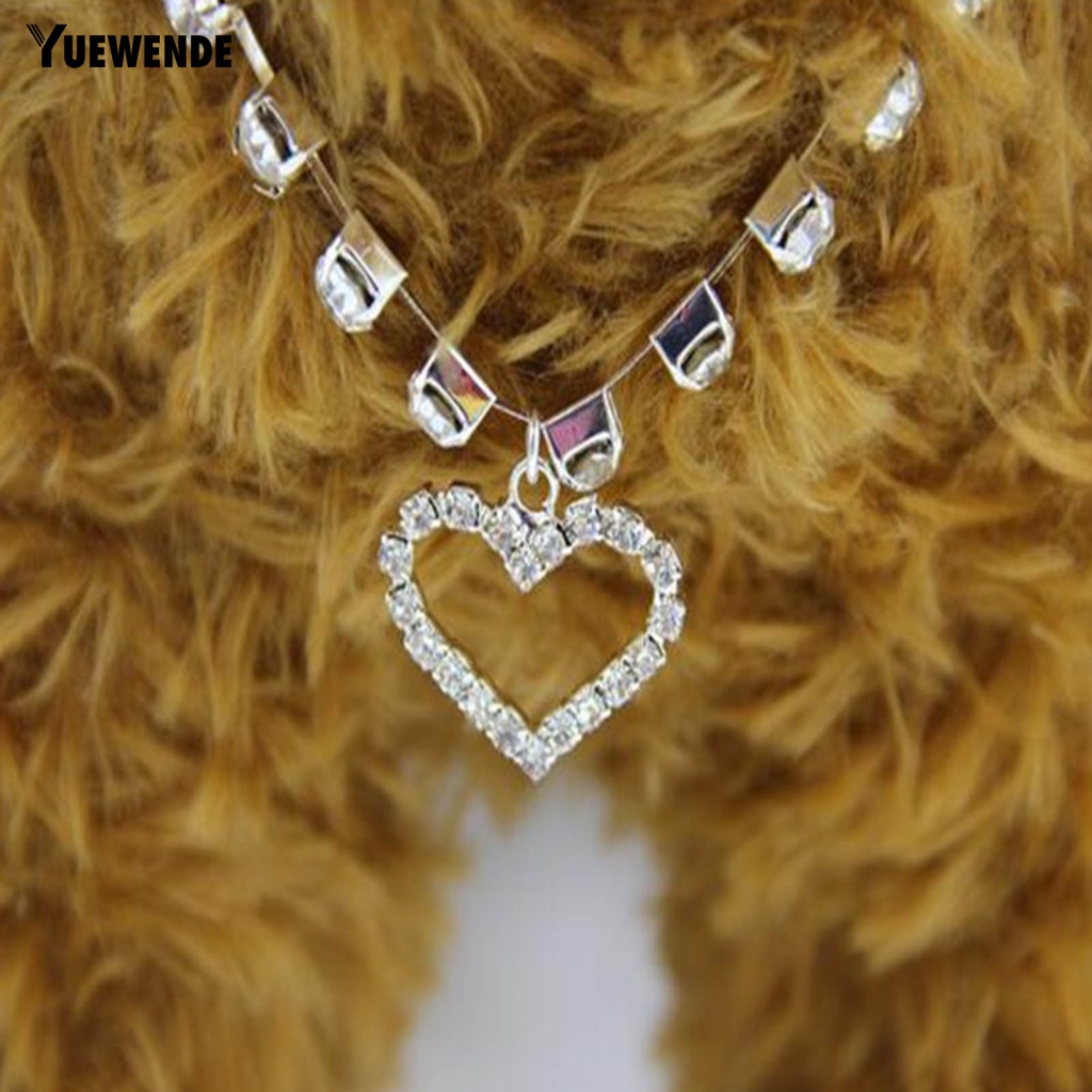 Vòng Cổ Đính Đá Lấp Lánh Sang Trọng Cho Thú Cưng