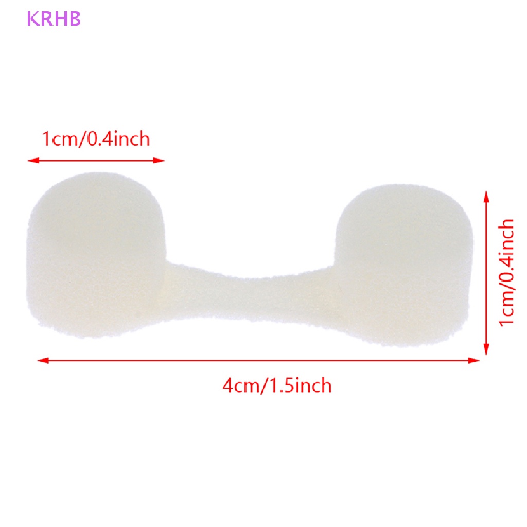 Set 10 Miếng Mút Lọc Mũi Màu Trắng Đen Sử Dụng Một Lần Tiện Lợi Mới