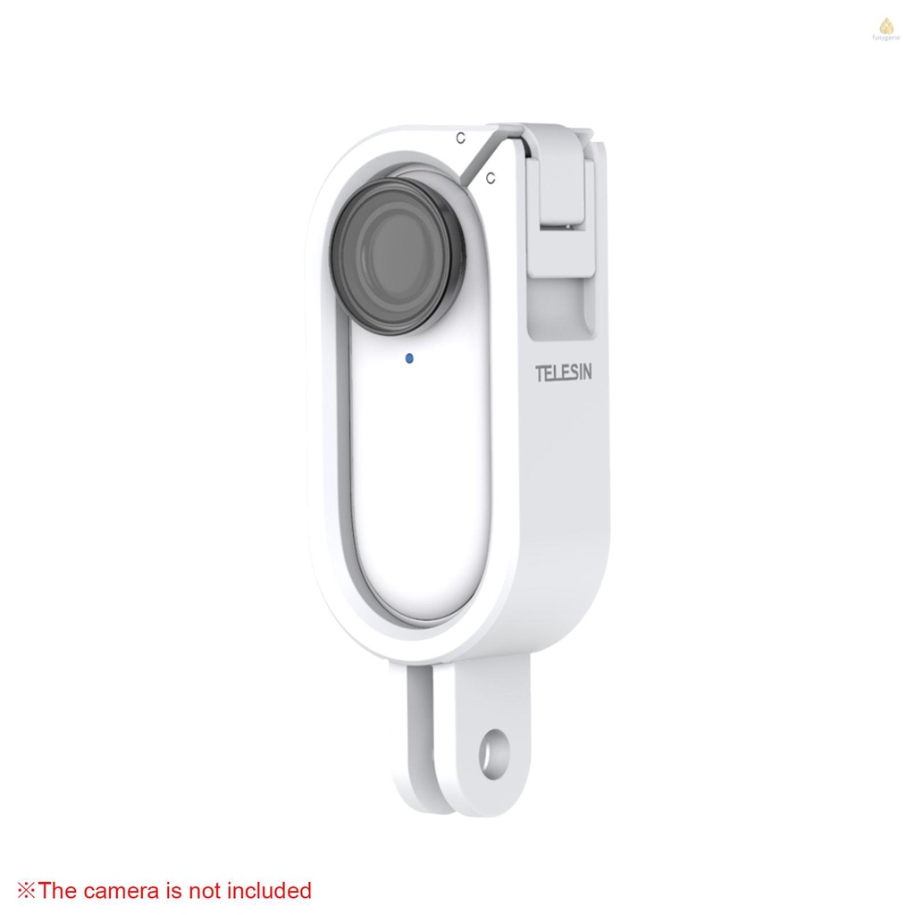 TELESIN Bộ Lọc Máy Ảnh Tel Resin 4 Cái (CPL + ND8 + ND16 + ND32) + Đế Bảo Vệ Camera ABS + Đế Di Động Cho Insta360
