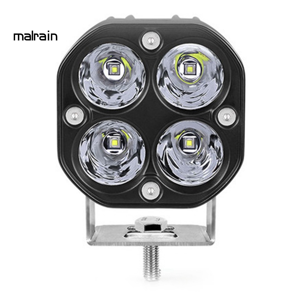 Đèn LED Hình Vuông 3 Inch Ánh Sáng Vàng Chuyên Dụng Cho Xe Hơi