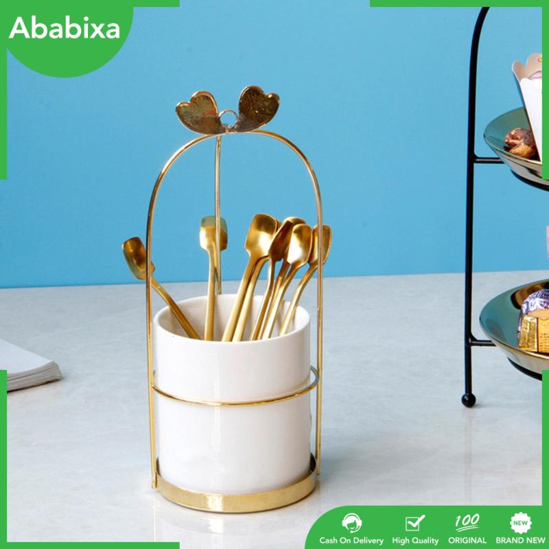 Giá Đỡ Muỗng / Nĩa / Đũa Bằng Sắt Tiện Dụng Mang Theo Du Lịch