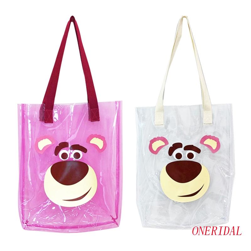 Túi Đeo Vai Trong Suốt In Họa Tiết Hoạt Hình Dễ Thương Cho Bạn Gái
