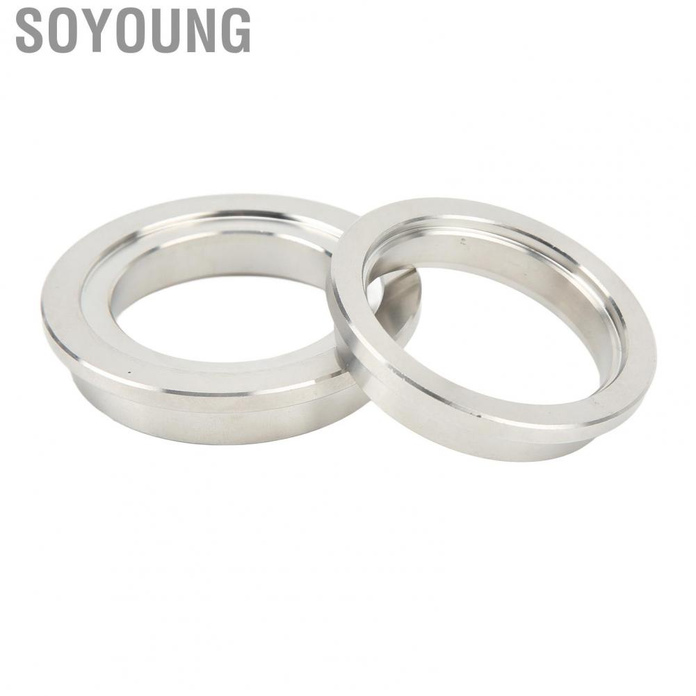 Soyoung Wastegate Inlet Flange Hard 44mm Set Heavy Duty for Car