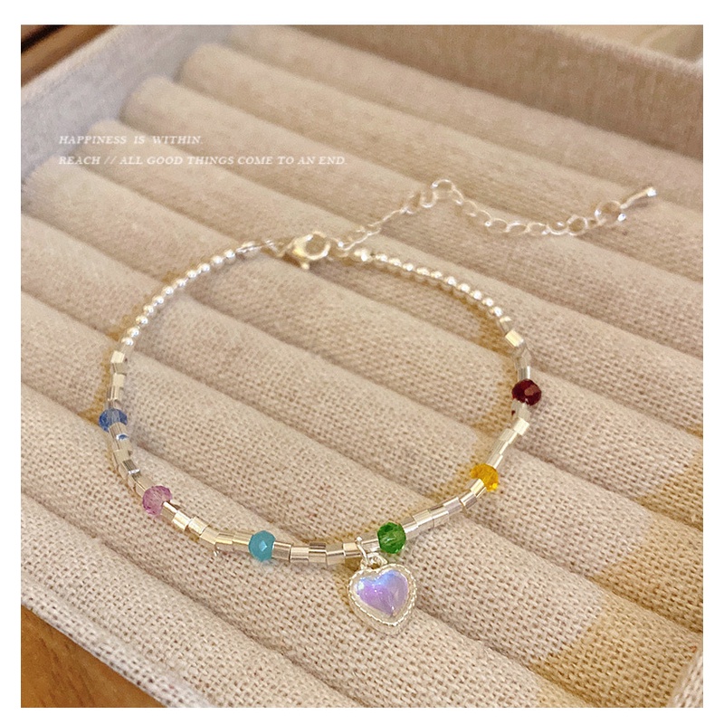 Vòng Tay Hạt Màu Sắc Xinh Xắn Cho Nữ