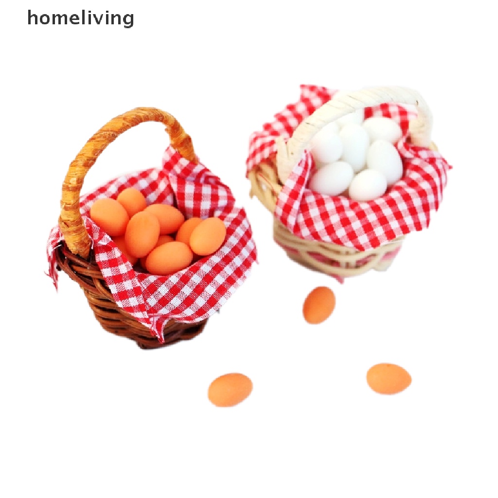 1 Bộ Rổ Đựng Trứng 1: 12 Dành Cho Nhà Búp Bê