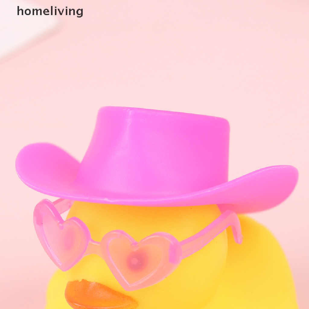 Set 1 / 3 Đồ trang trí Vịt Tráng Men Mini Trang Trí Bể Cá / Nhà Búp Bê