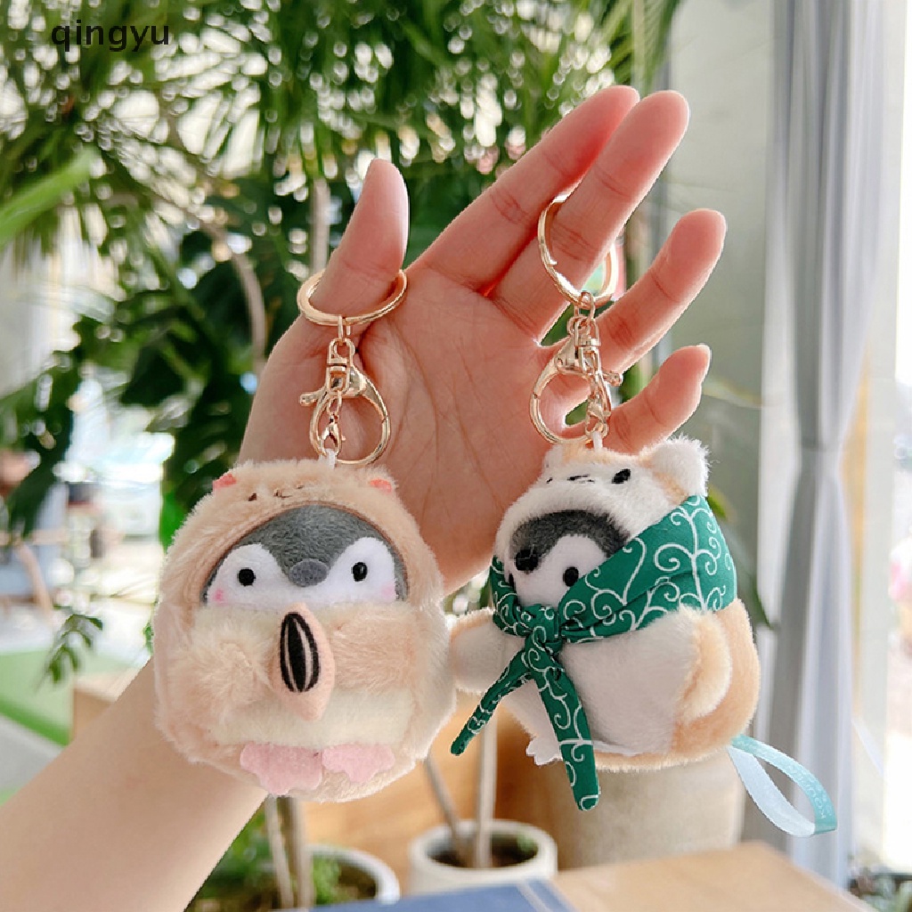 1 Thú Nhồi Bông Hình Chim Cánh Cụt Dễ Thương