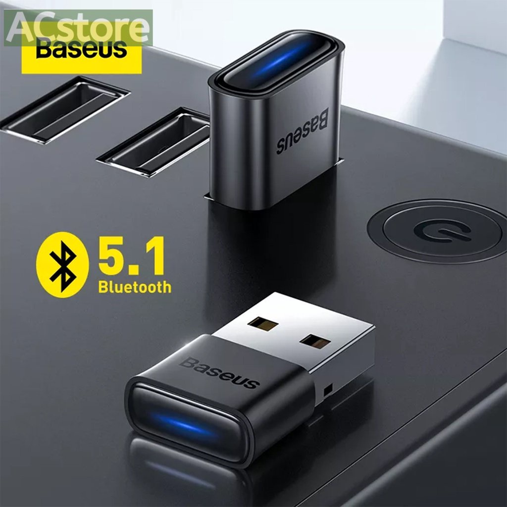 Bộ Chuyển Đổi Bluetooth 5.1 Mini Baseus USB