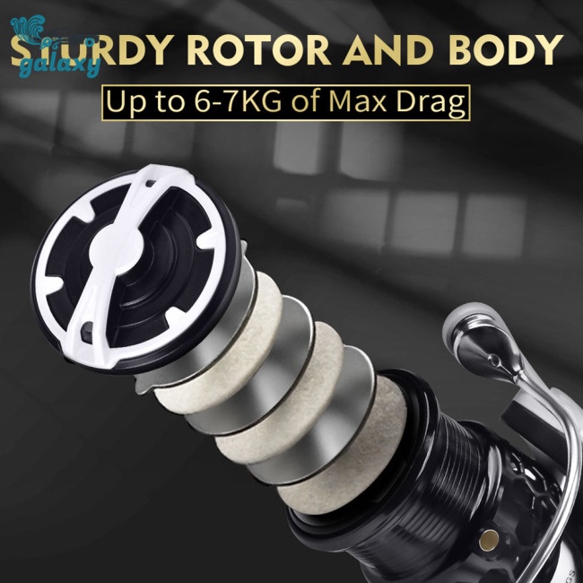 Galaxy Máy Câu Cá 5.5: 1 7kg Max Drag 7 + 1bb Chuyên Nghiệp