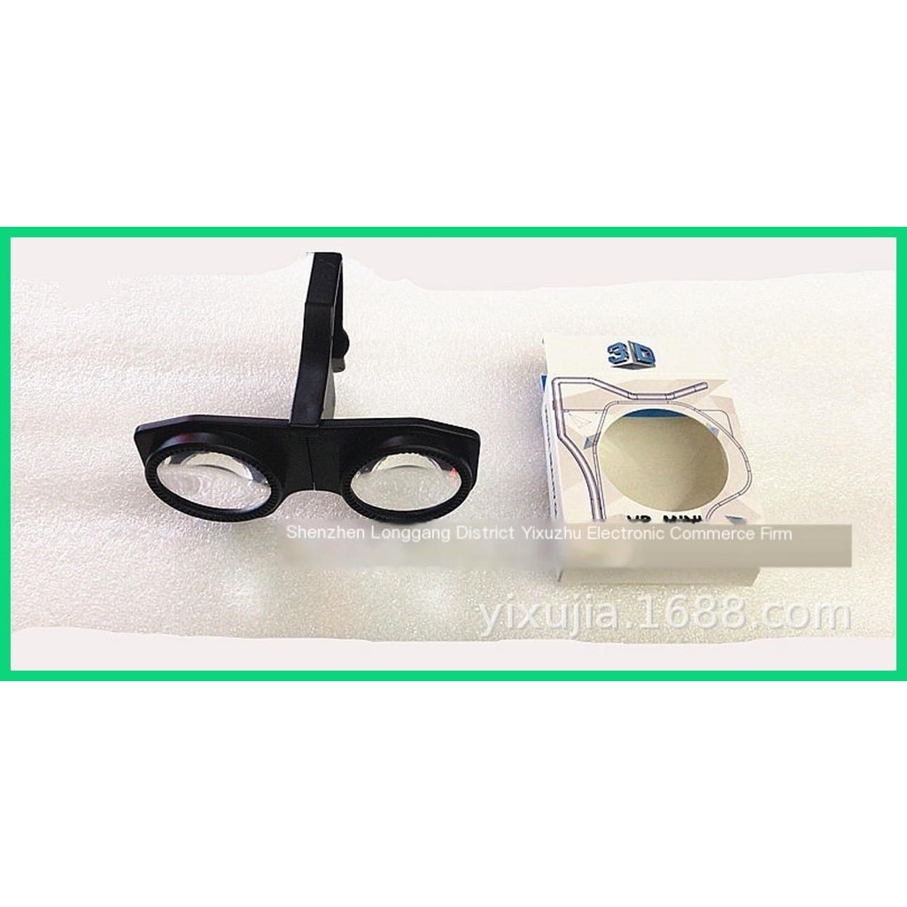 Mắt Kính 3D 36g 115x68x81mm Bằng Nhựa Có Thể Gấp Gọn Tiện Dụng Khi Đi Mua Sắm
