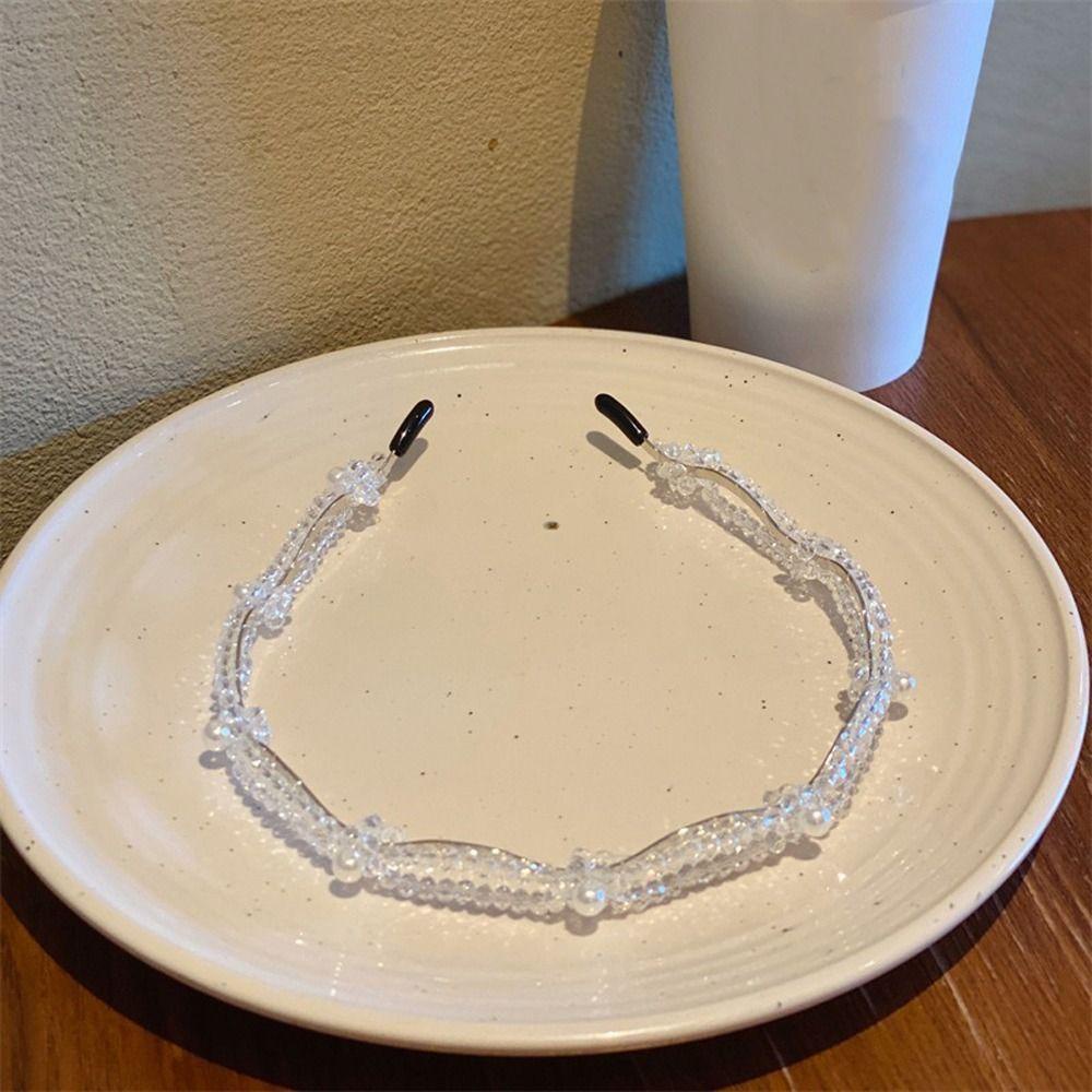 Băng Đô Nơ Đính Hạt Ngọt Ngào Phong Cách Hàn Quốc Mới Cho Cô Dâu