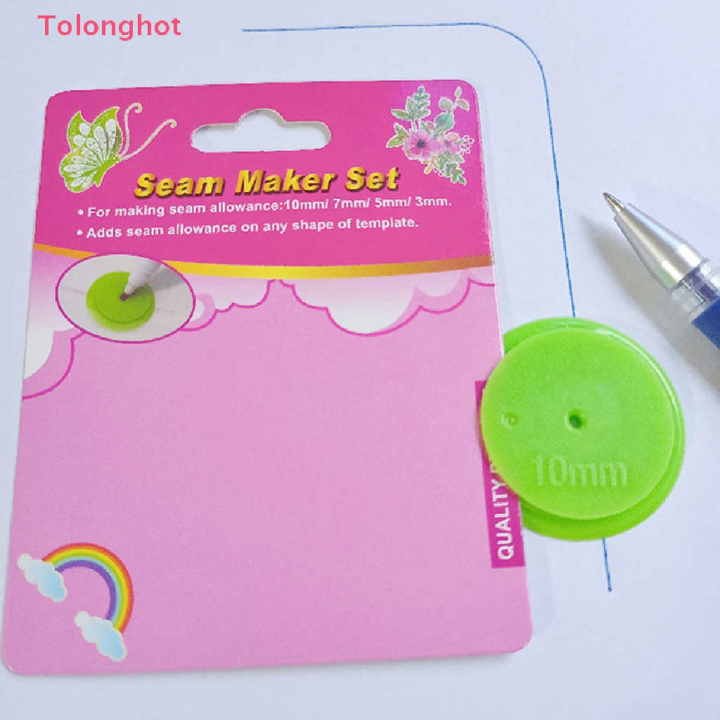 Bộ 4 Thước Tròn Chuyên Dụng Cho Thợ May DIY