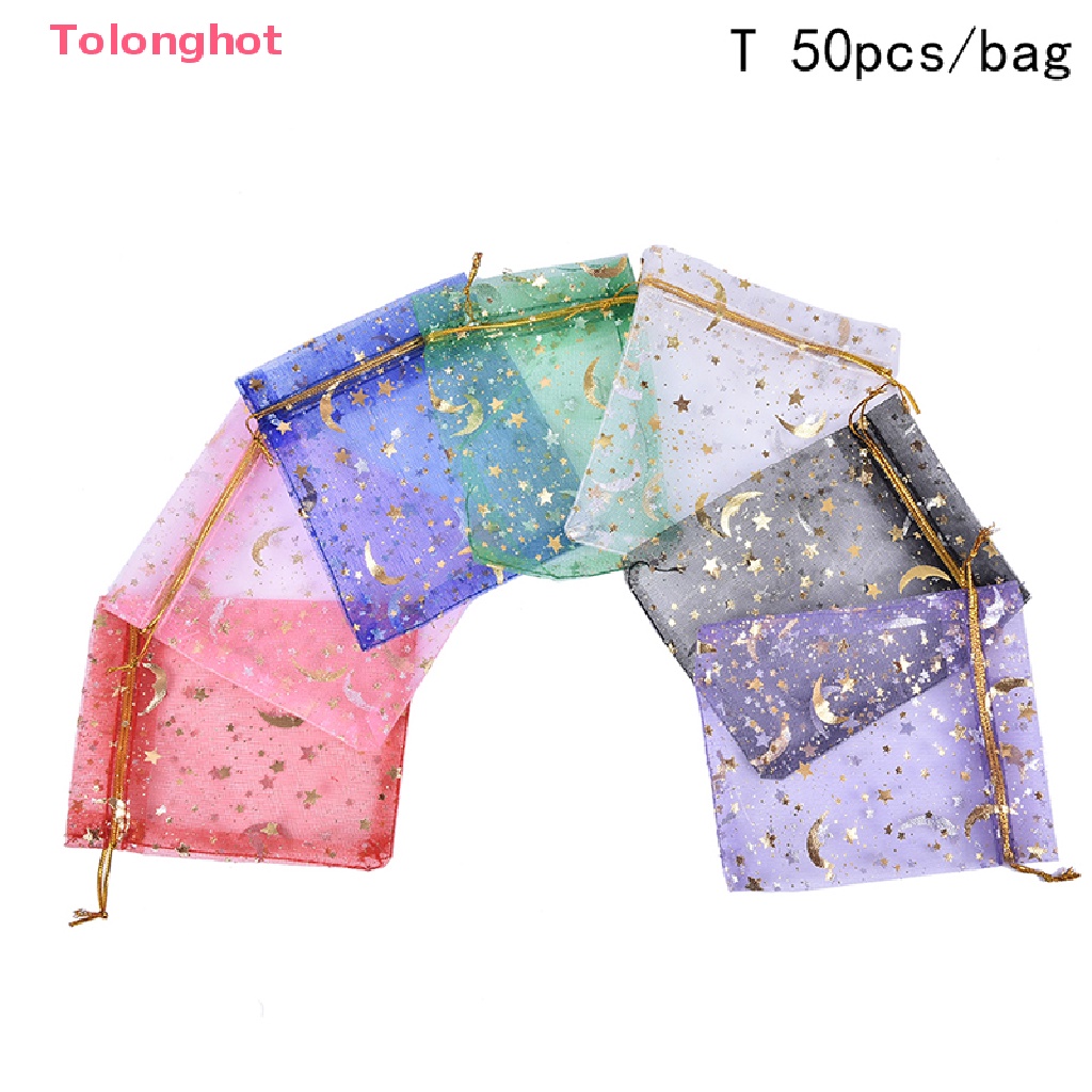 Set 25 / 50 Túi Đựng Trang Sức Hình Ngôi Sao Dễ Thương