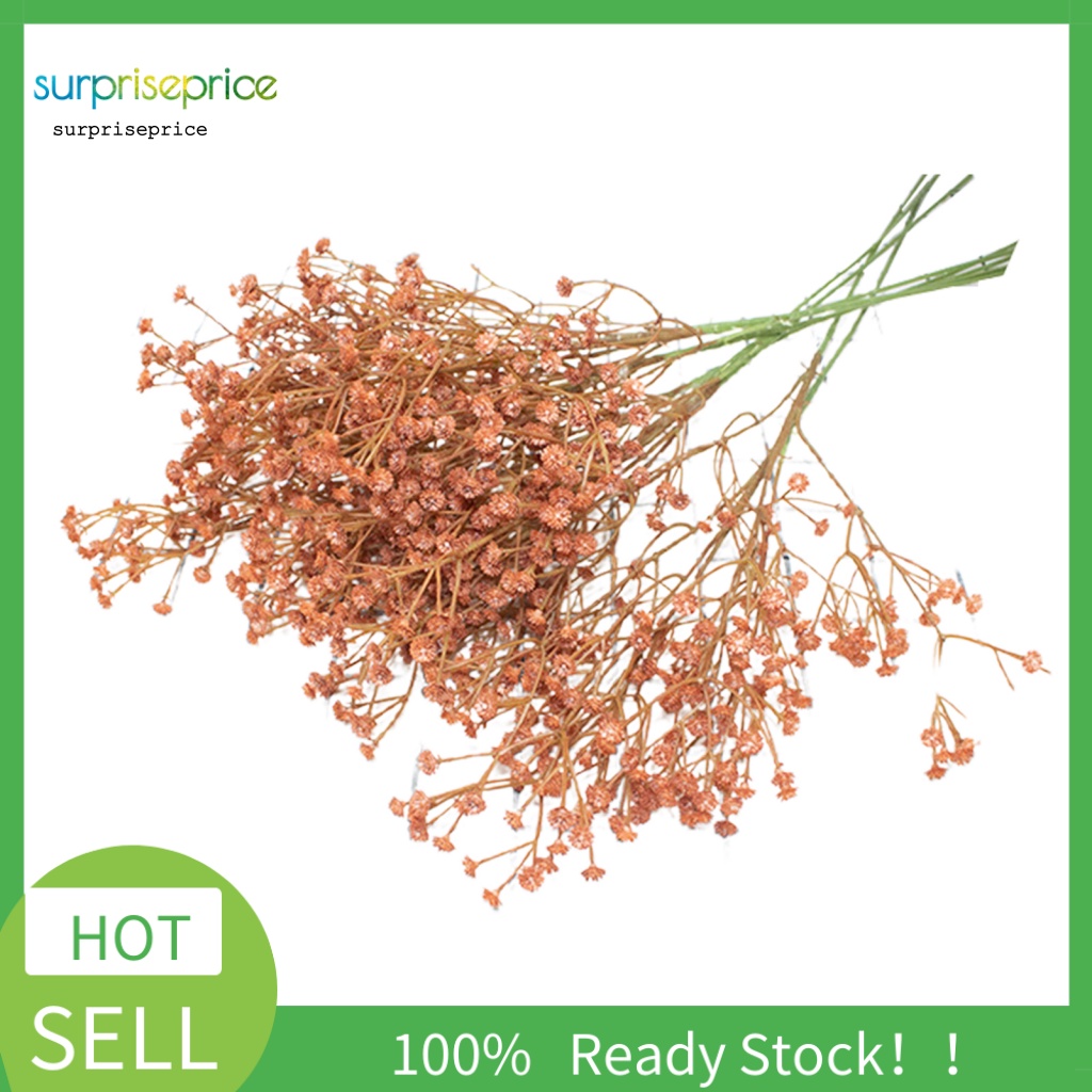 Bó Hoa Gypsophila Nhân Tạo Bằng Nhựa Thân Thiện Với Môi Trường Dùng Cho Văn Phòng