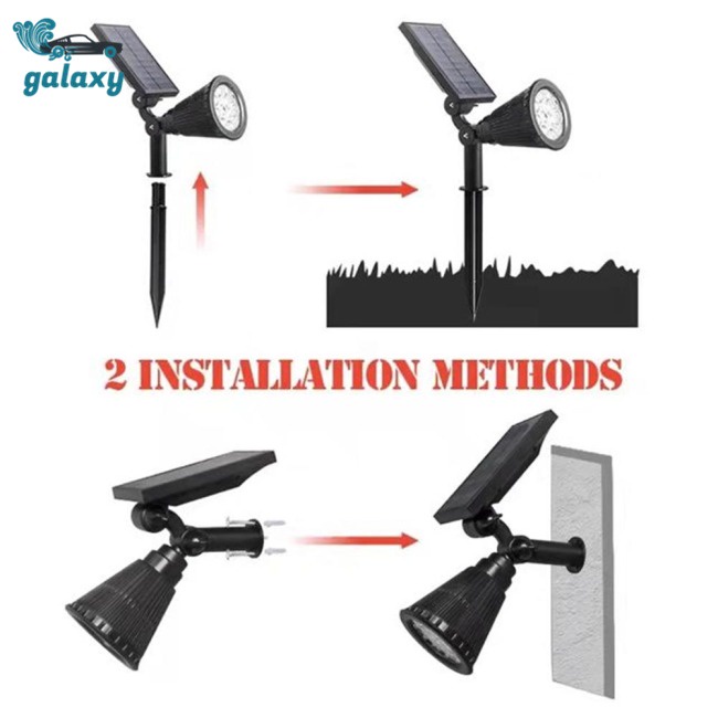 Galaxy Đèn Led Chiếu Sáng Ngoài Trời 7 Màu Thay Đổi 180 Độ Điều Chỉnh Được