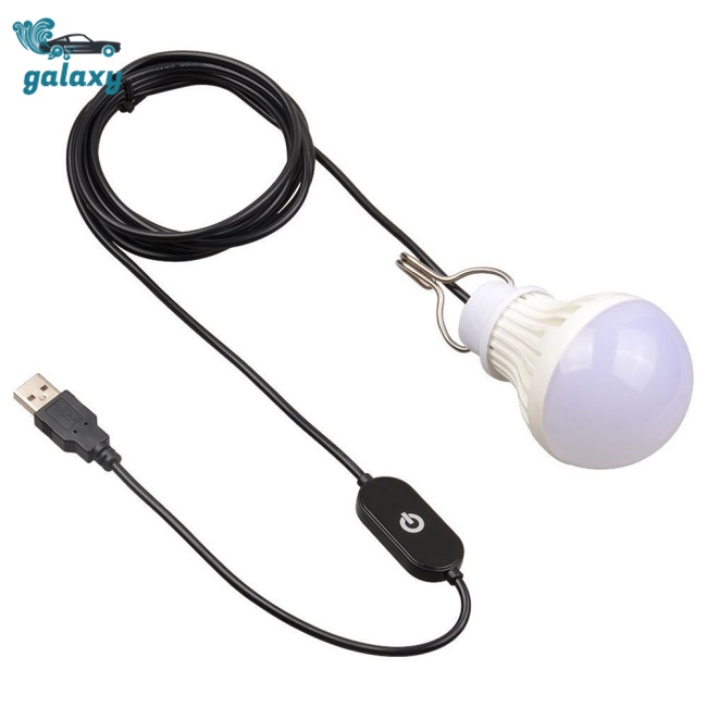 Galaxy Bóng Đèn Led Cảm Ứng Siêu Sáng 5v Tiết Kiệm Năng Lượng Sạc Usb