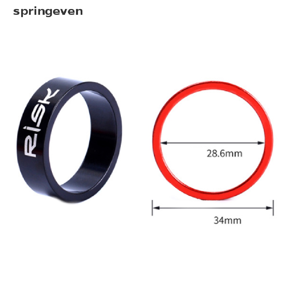 Bộ 4 Vòng Đệm Hợp Kim Nhôm 5 / 10mm Điều Chỉnh Được Cho Phuộc Trước Xe Đạp Máy Hút Bụi Cầm Tay