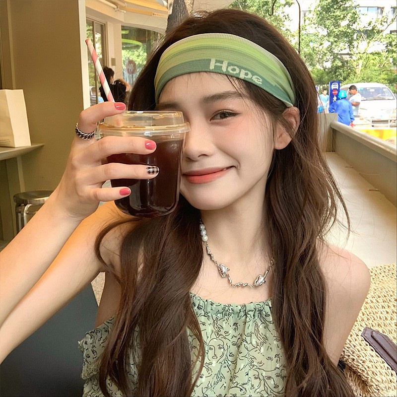 Băng Đô Thể Thao Thấm Hút Mồ Hôi Màu Sắc Phù Hợp Cho Mùa Hè