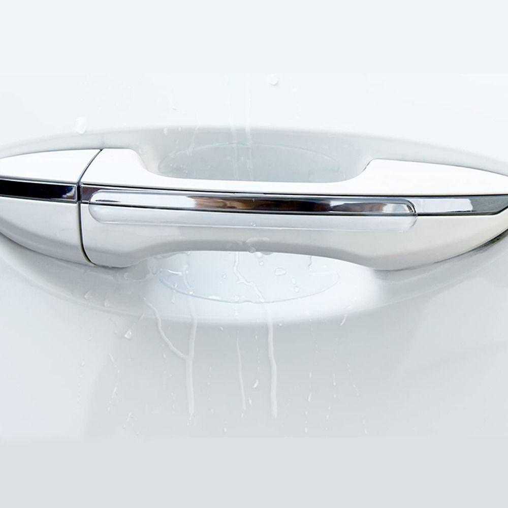 Bộ 4 / 8 Miếng Dán Tay Nắm Cửa Xe Hơi Tự Dính Chống Trầy Xước