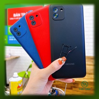 Bộ vỏ Samsung A03 zin new đẹp keng dọn máy hàng như hình
