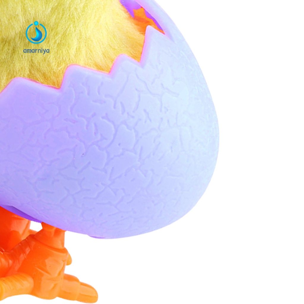 Amar Thú Nhồi Bông Hình Gà Con Lên Dây Cót Cho Bé