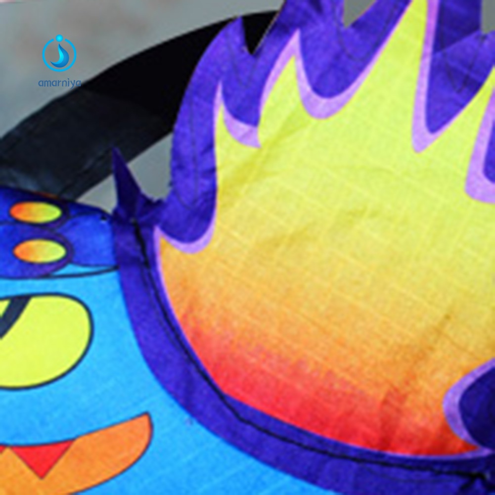 Diều Hình Rồng 3D Nhiều Màu Sắc Kèm Dây Đuôi Dài 100m