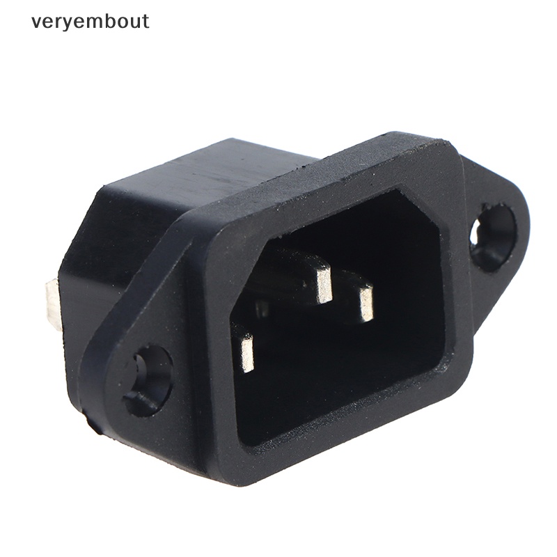 Ổ CắM NguồN ĐiệN ut AC-04 250V 10A 3-pin Cho Xe Hơi / MáY TíNh