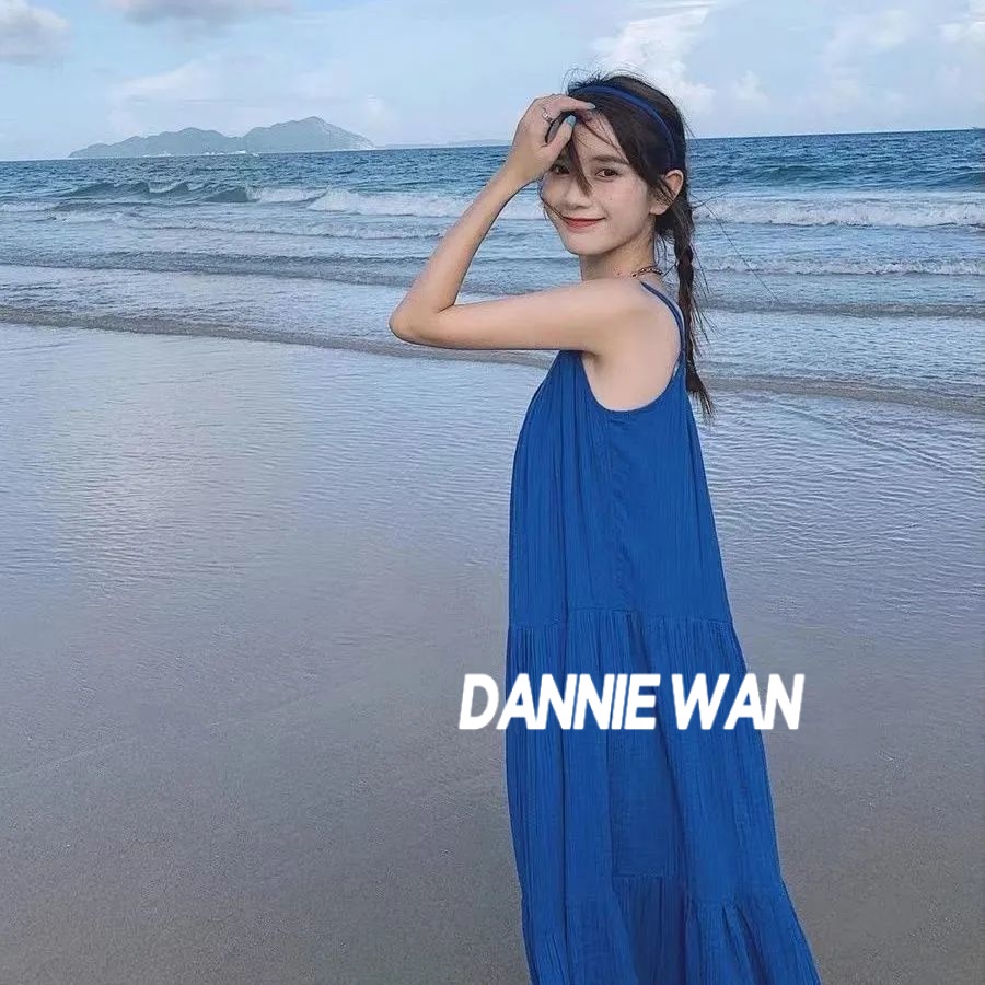 DannieWan  Đầm đầm body váy 2 dây váy thiết kế  Chic Korean Style Phong cách Beautiful A22M14M 36Z230909