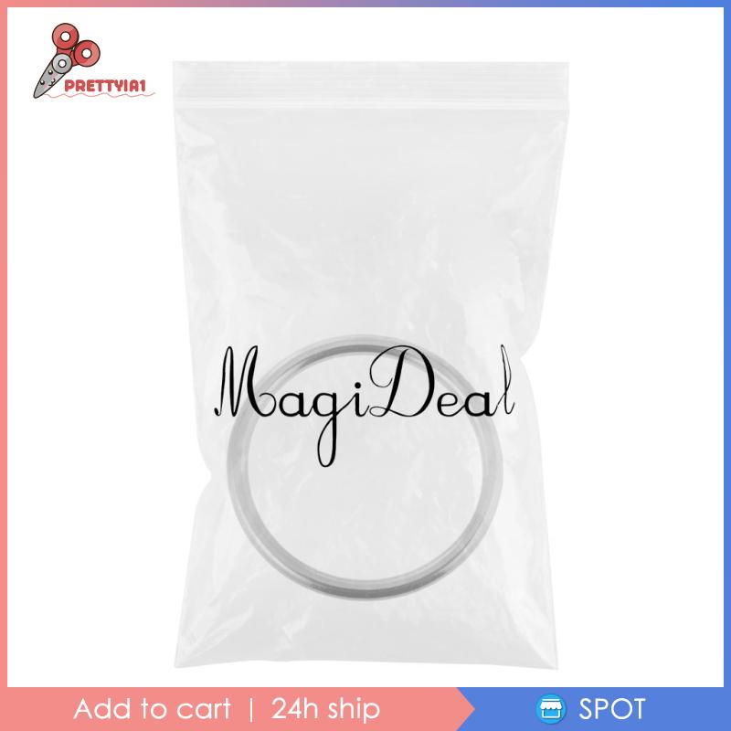 Vòng Thép Không Gỉ Không Đường May Prettyia1