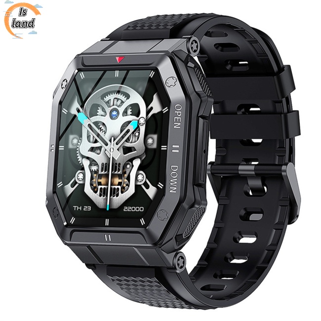 Bộ Đồng Hồ Thông Minh K55 Màn Hình 1.85 Inch Bluetooth Có Pin 350mah Chống Nước Ip68 Chuyên Dụng Cho Nam