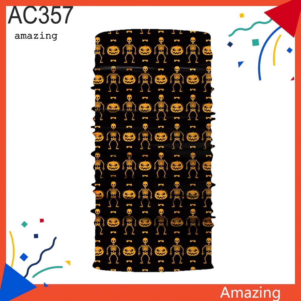 Khẩu Trang Che Phủ Cổ Mặt Và Cổ Họa Tiết Đầu Lâu / Hổ / Rằn Ri Dùng Khi Đi Xe Đạp Ngoài Trời