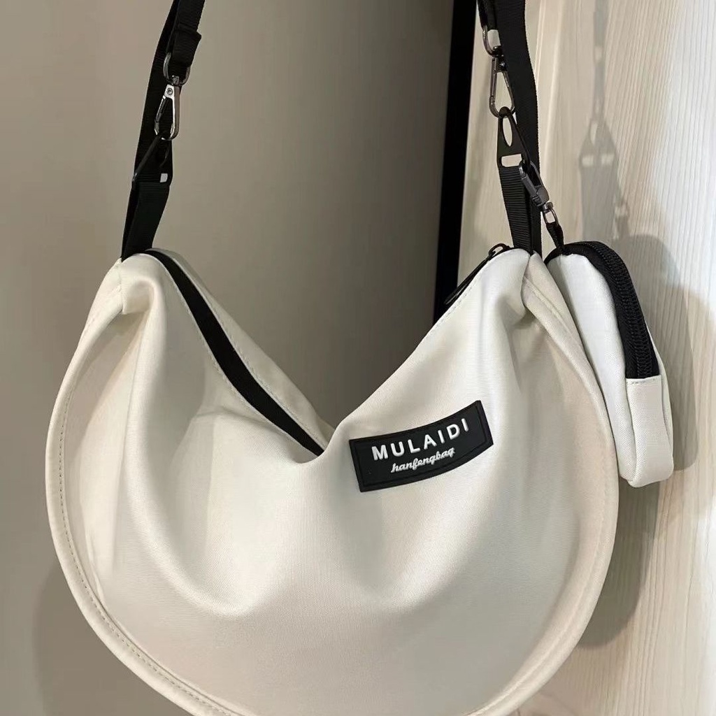 Túi Xách Canvas Sức Chứa Lớn Phong Cách Thể Thao Nhật Bản Cho Nữ