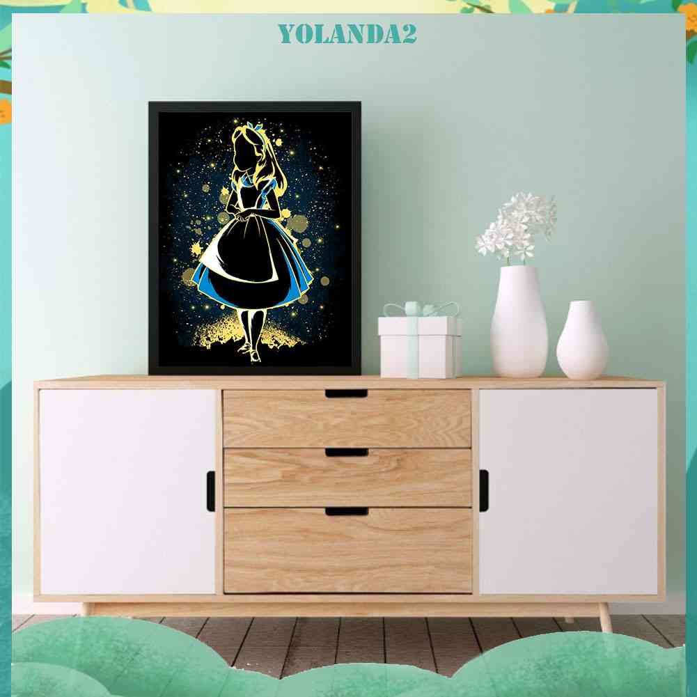 Bộ Tranh Đính Đá Họa Tiết Hoạt Hình Độc Đáo Diy Dùng Trang Trí Nhà Cửa