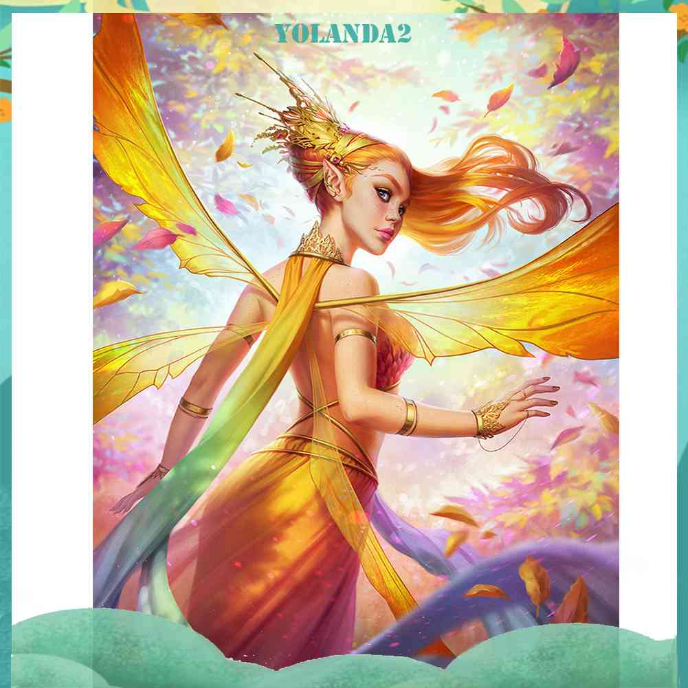 Tranh Đính Đá Kim Cương Toàn Bộ 5D DIY Hình Vẽ Nữ Thần Trang Trí Nhà Cửa