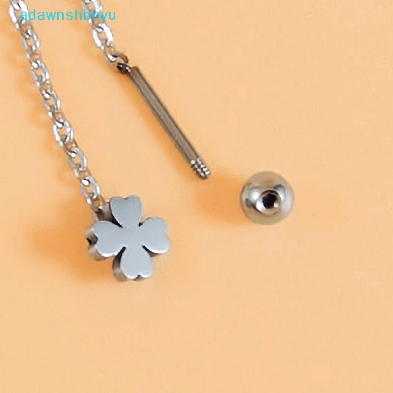 Khuyên Tai Dáng Dài Tua Rua Phong Cách adawnshbhyu Đơn Giản Cho Nữ