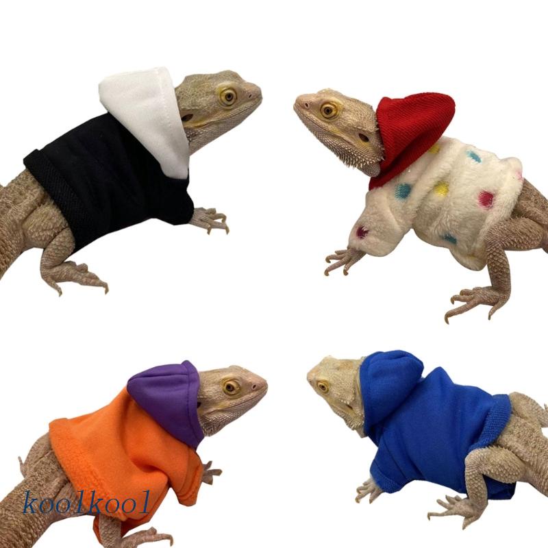 Áo Khoác Sweater Kool Bearded Rồng Mềm Mại Ấm Áp Bảo Vệ Da Cho Bò Sát Geckos Amphibians Appar