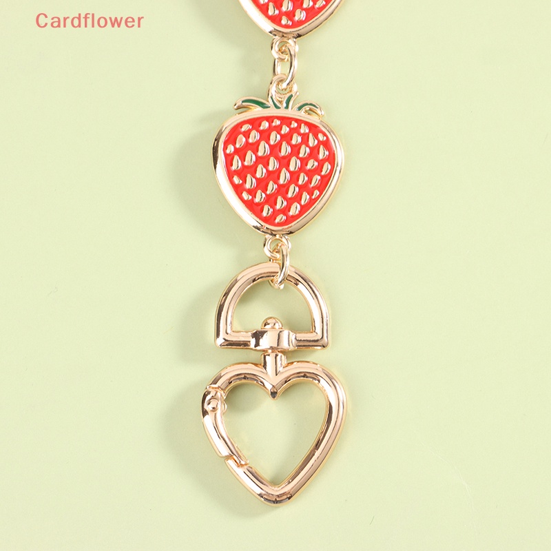 Dây Xích Mở Rộng Thay Thế Hình Quả Dâu Dễ Thương Trang Trí Túi Xách