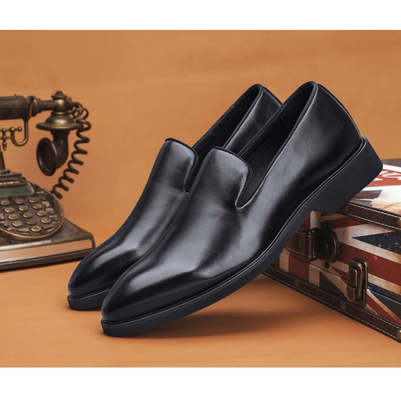 Giày Lười Da Sang Trọng Cho Nam, size 38-48