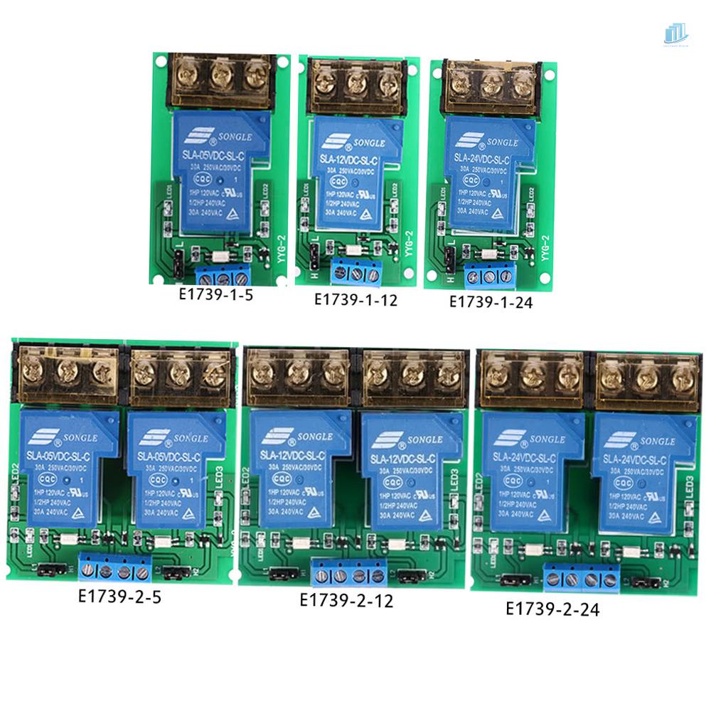 Mô Đun Rơ Le Cách Ly Quang Cao / Thấp 2 Kênh DC 24V 30A s2mwvn