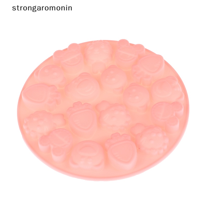 Khuôn Silicone Làm Bánh Donut Trái Cây Mini DIY